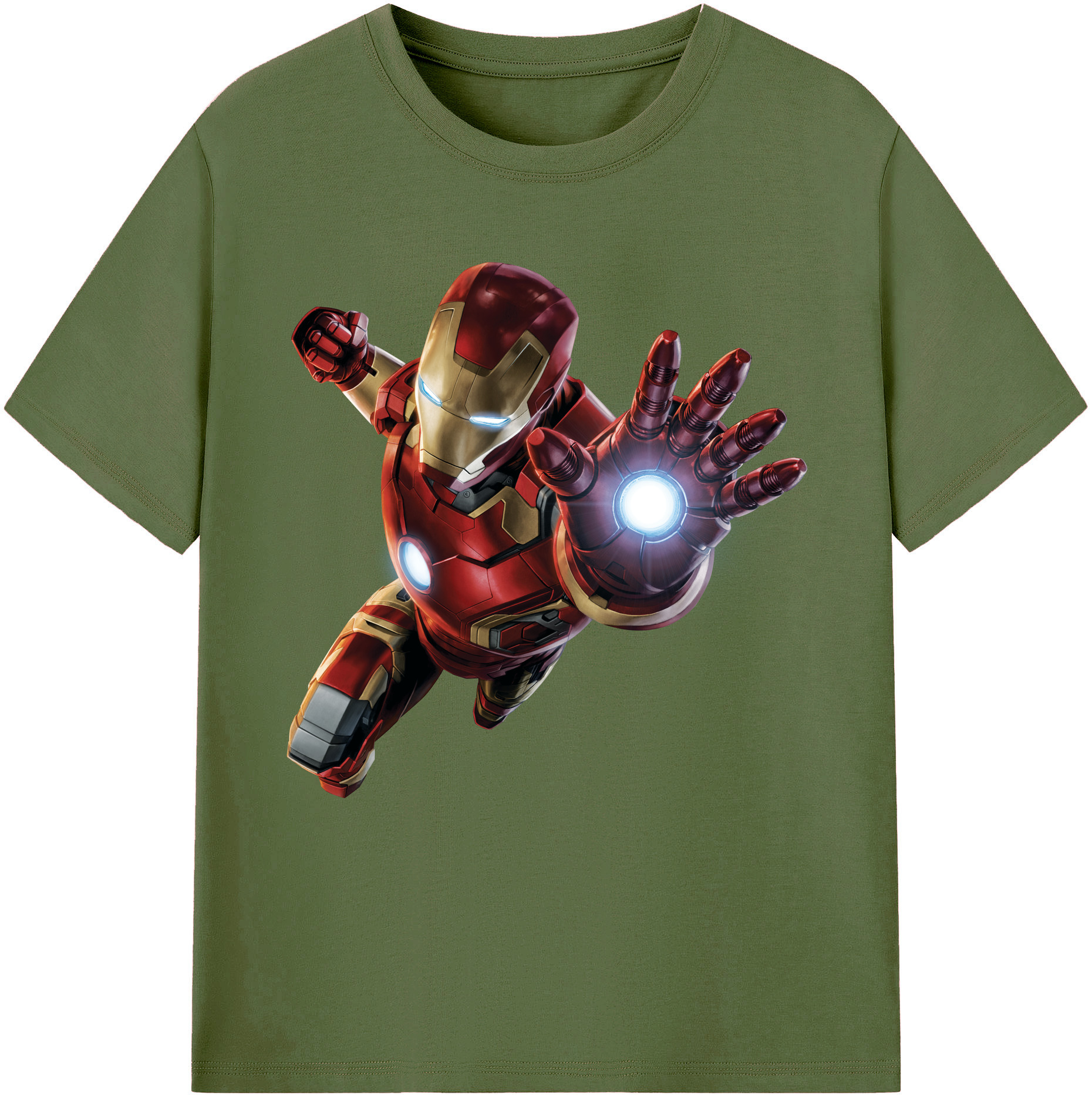 （画像用） アベンジャーズ The Avengers 綿100％半袖Tシャツ（フロントプリント）
